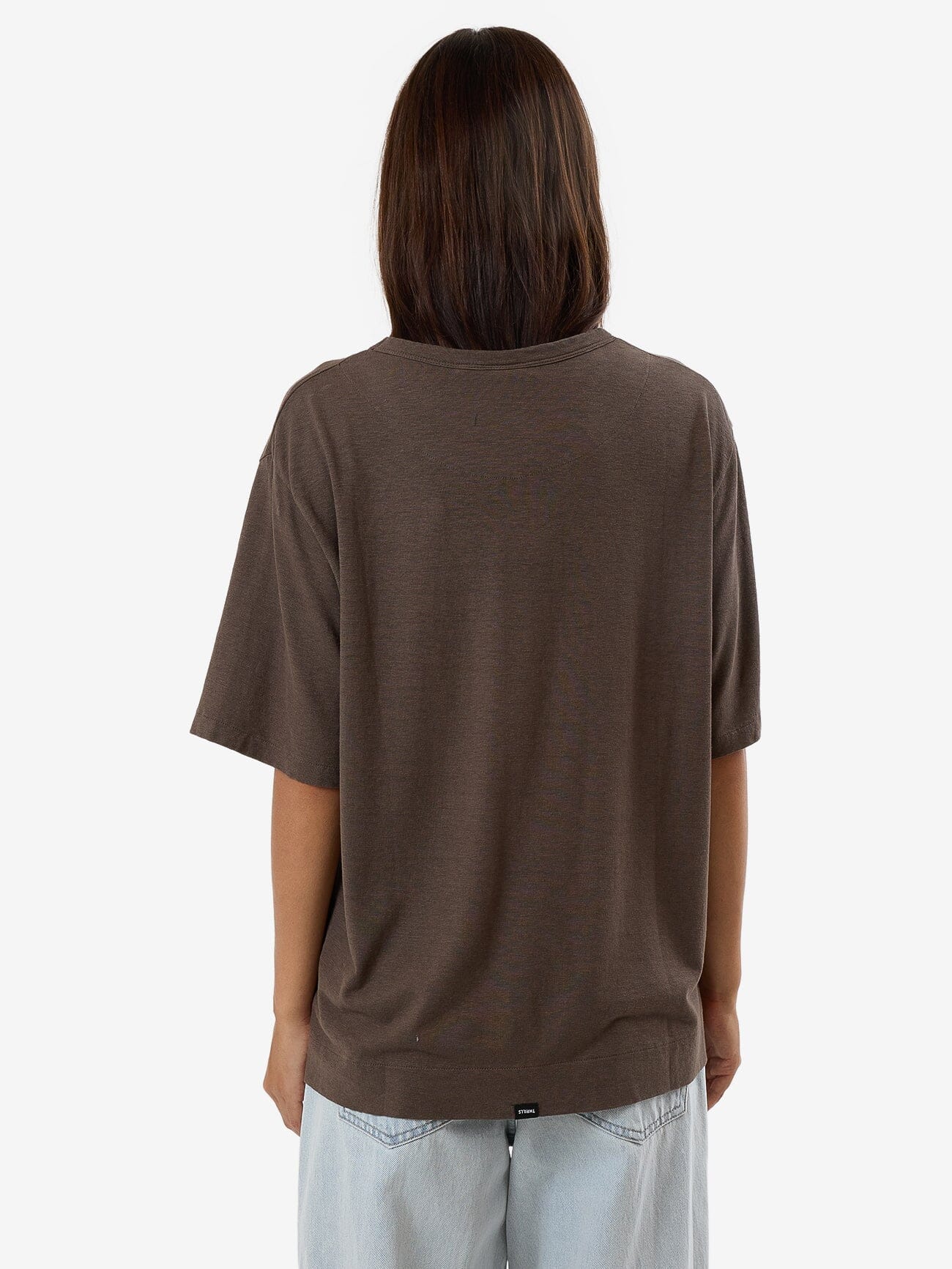 Lilium Hemp Box Tee - Tarmac 4