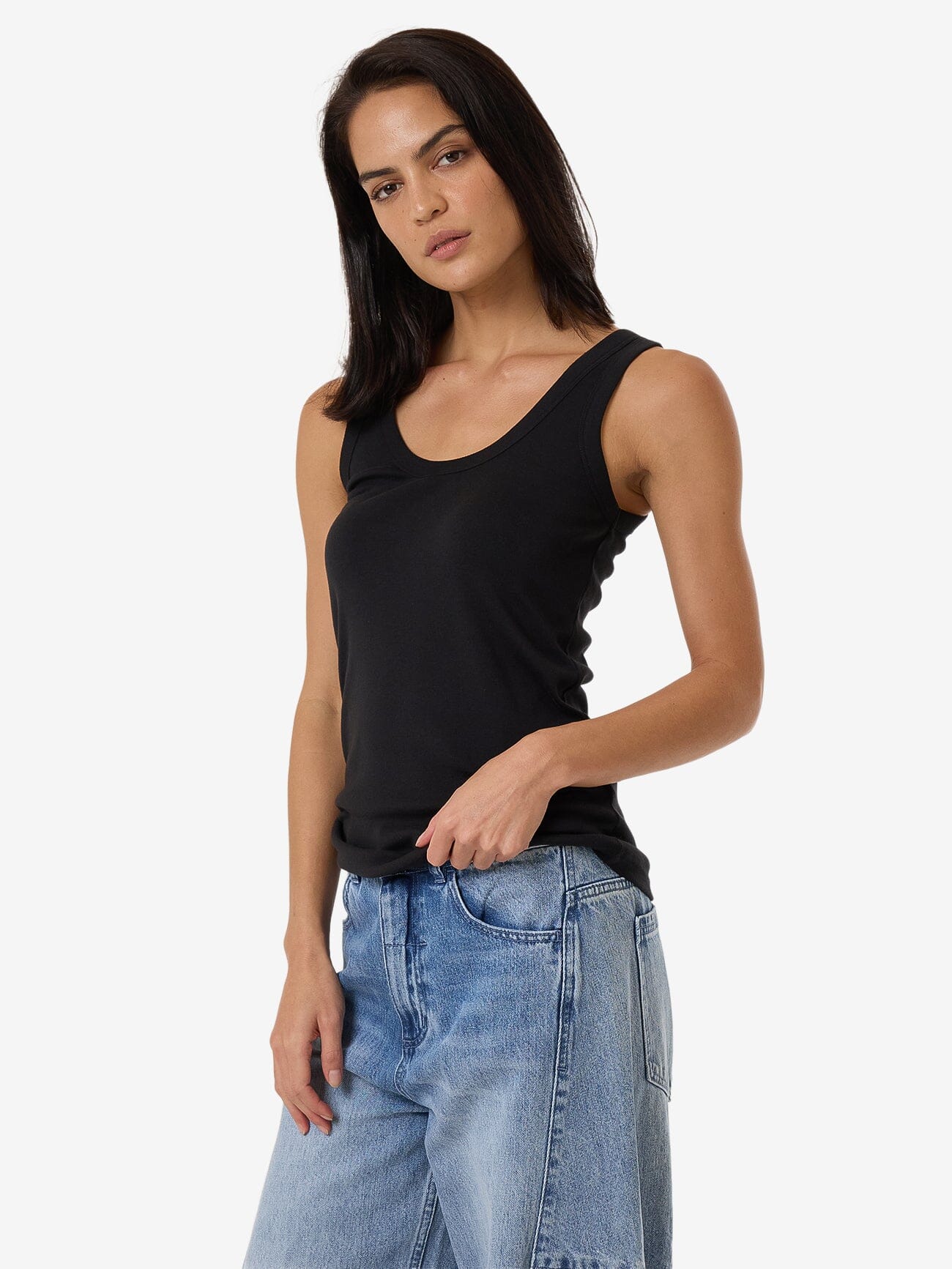 Fundamental U Tank - Washed Black 4