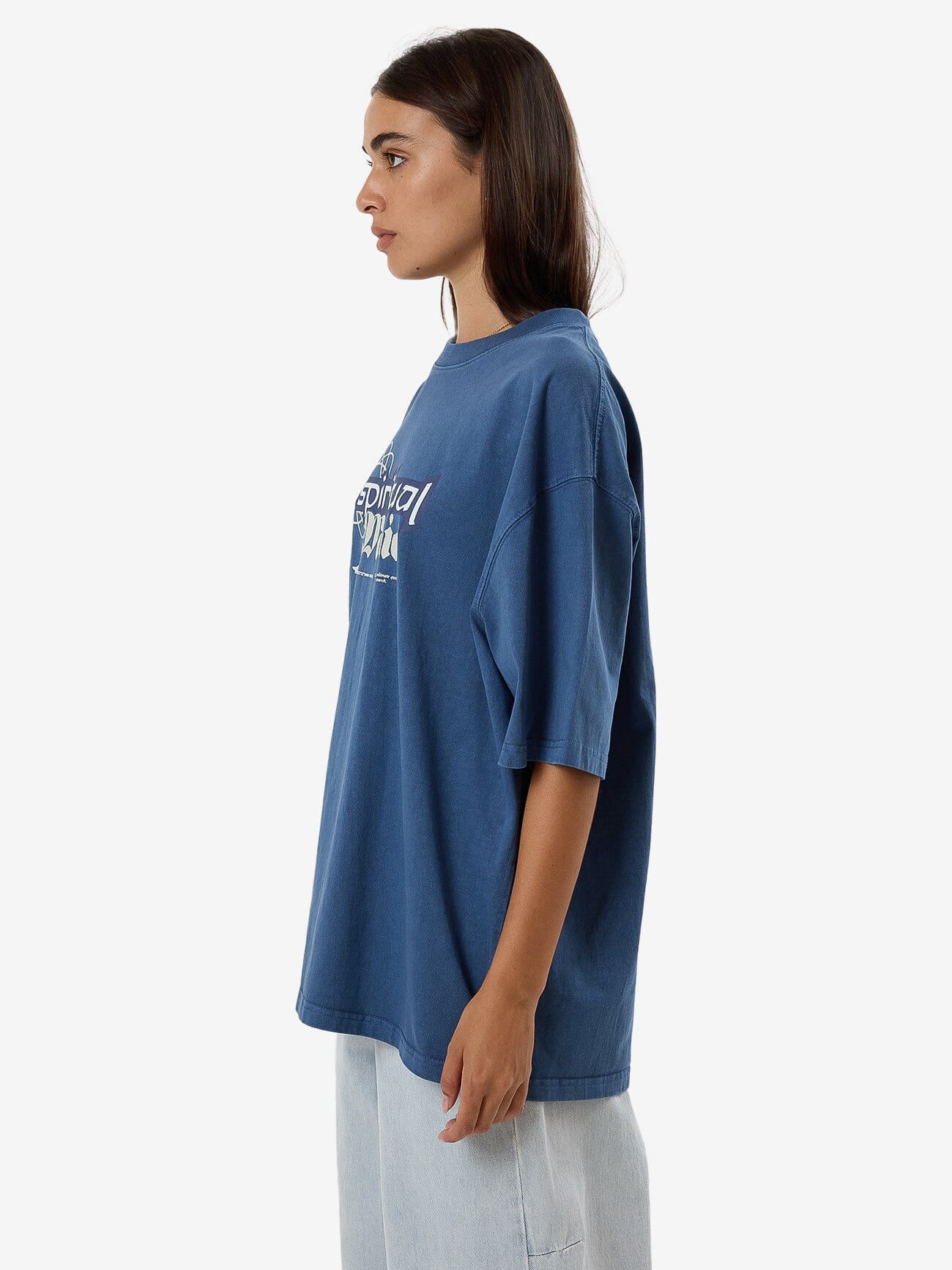 Spiritual Magic Oversized Tee - Blue Ashes 4