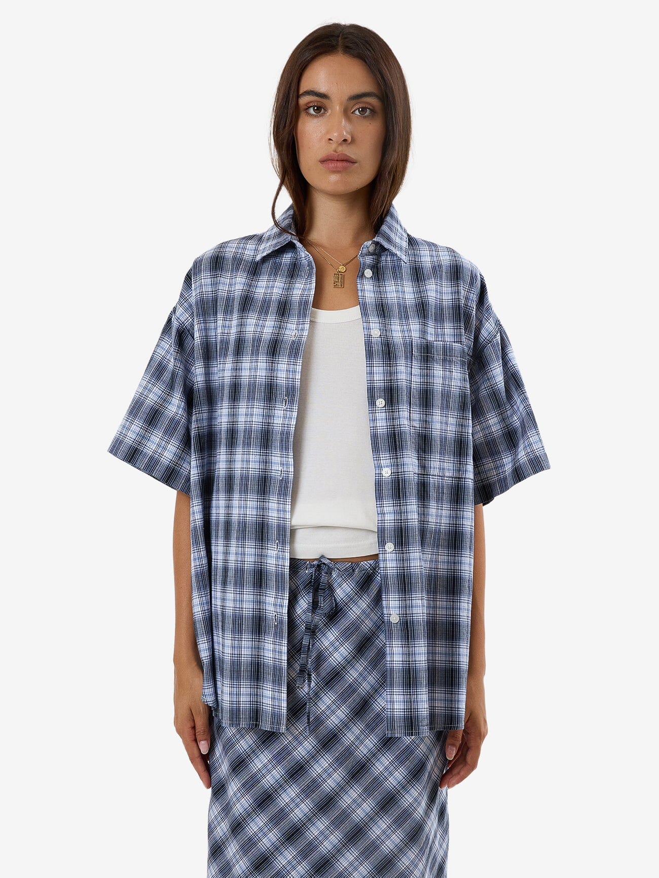 Friendly Service Plaid Shirt - Iceberg 4