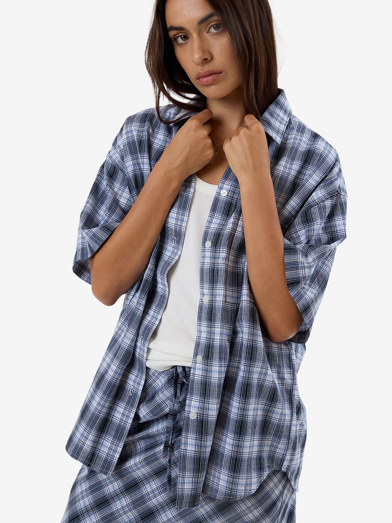 Friendly Service Plaid Shirt - Iceberg 4