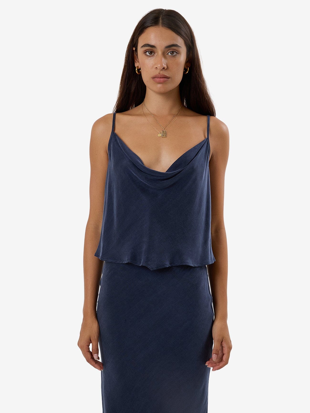 Thea Camisole - Oxford Blue 4