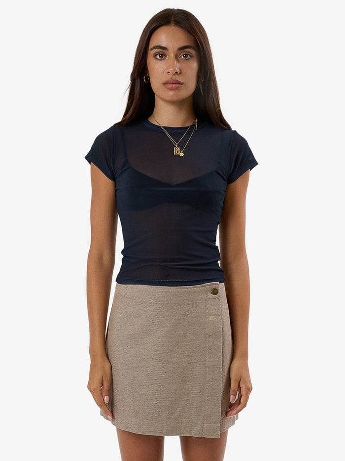 Mesh Club Tee - Oxford Blue 4