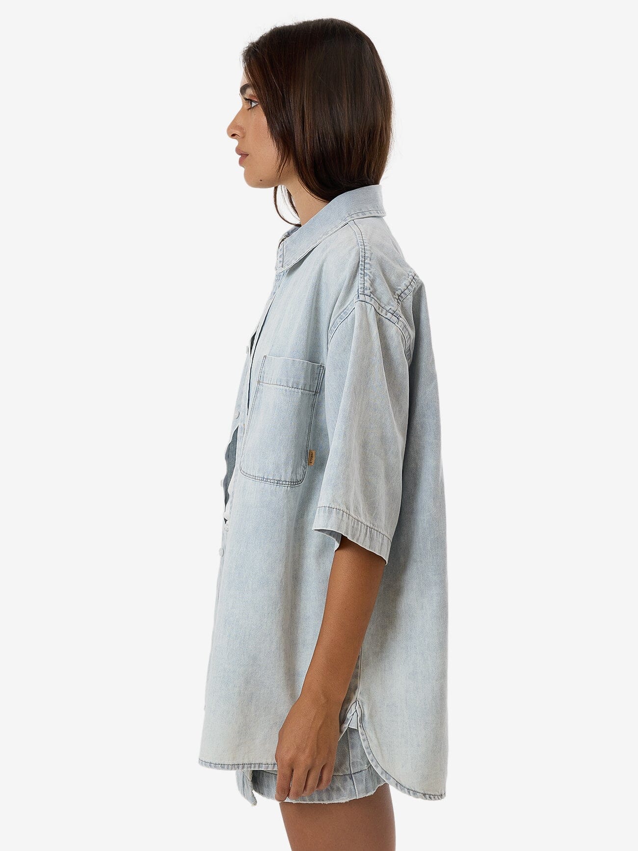 Darian Denim Shirt - Dirty Fade 4