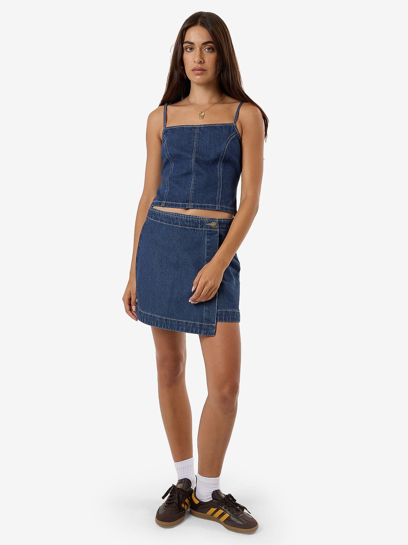 Rory Denim Top - Union Blue 4