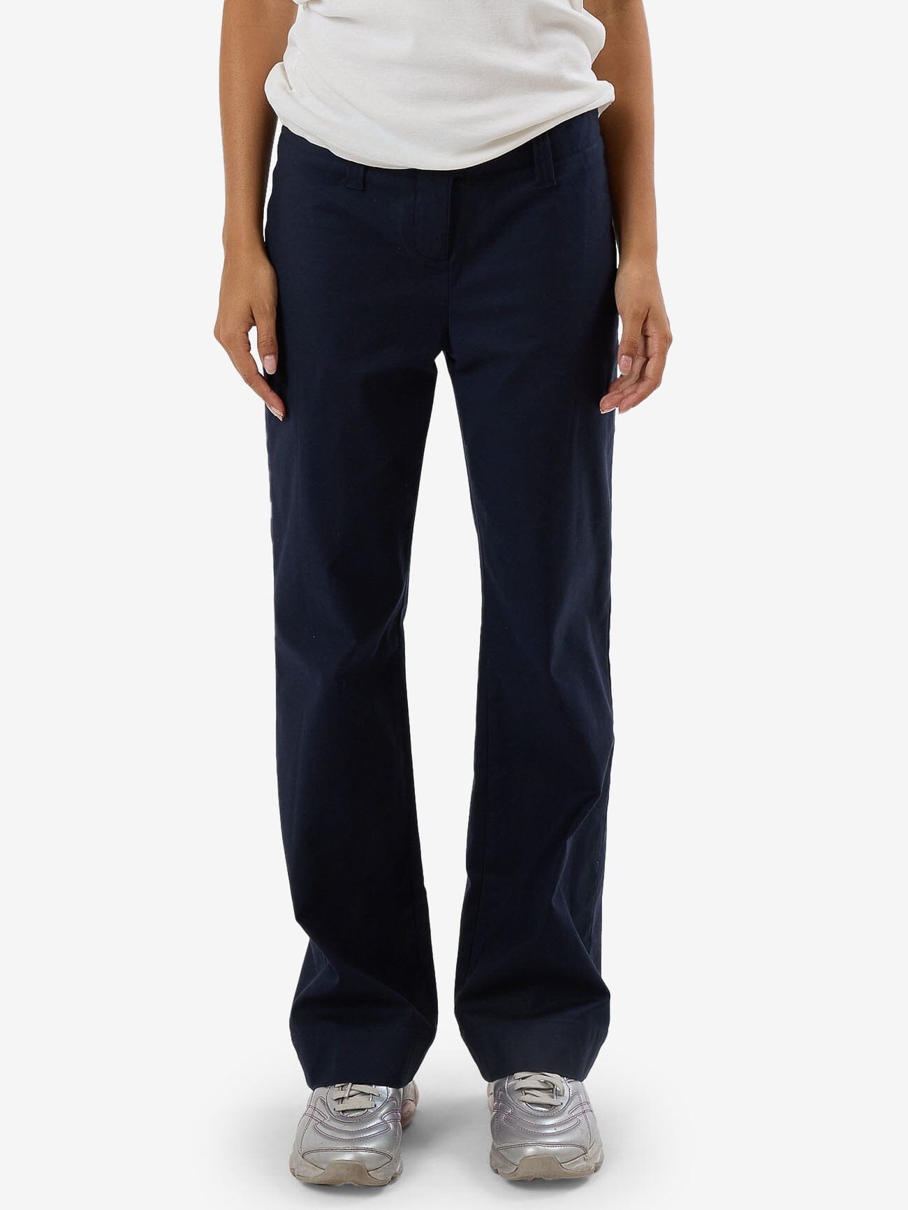 Brit Cotton Sateen Pant - Oxford Blue 4