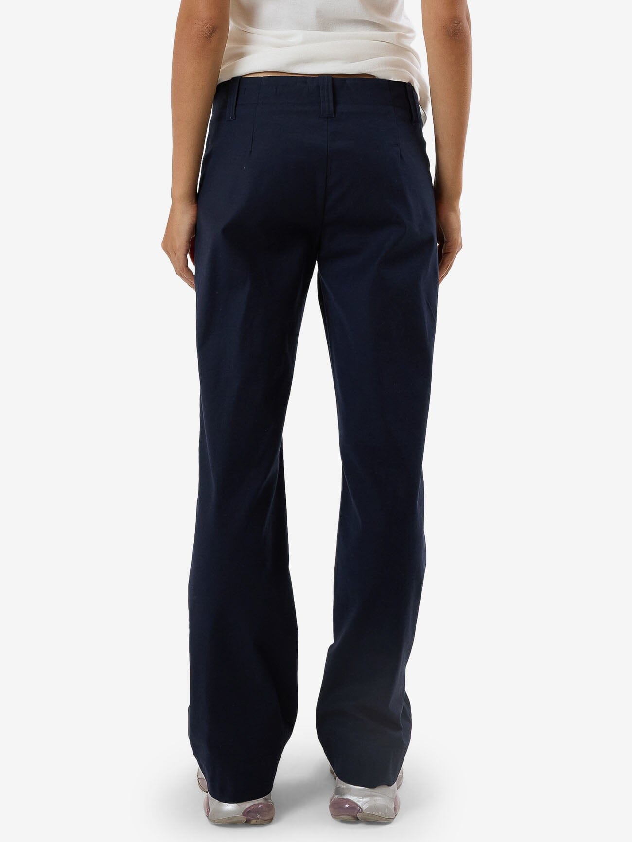 Brit Cotton Sateen Pant - Oxford Blue 4