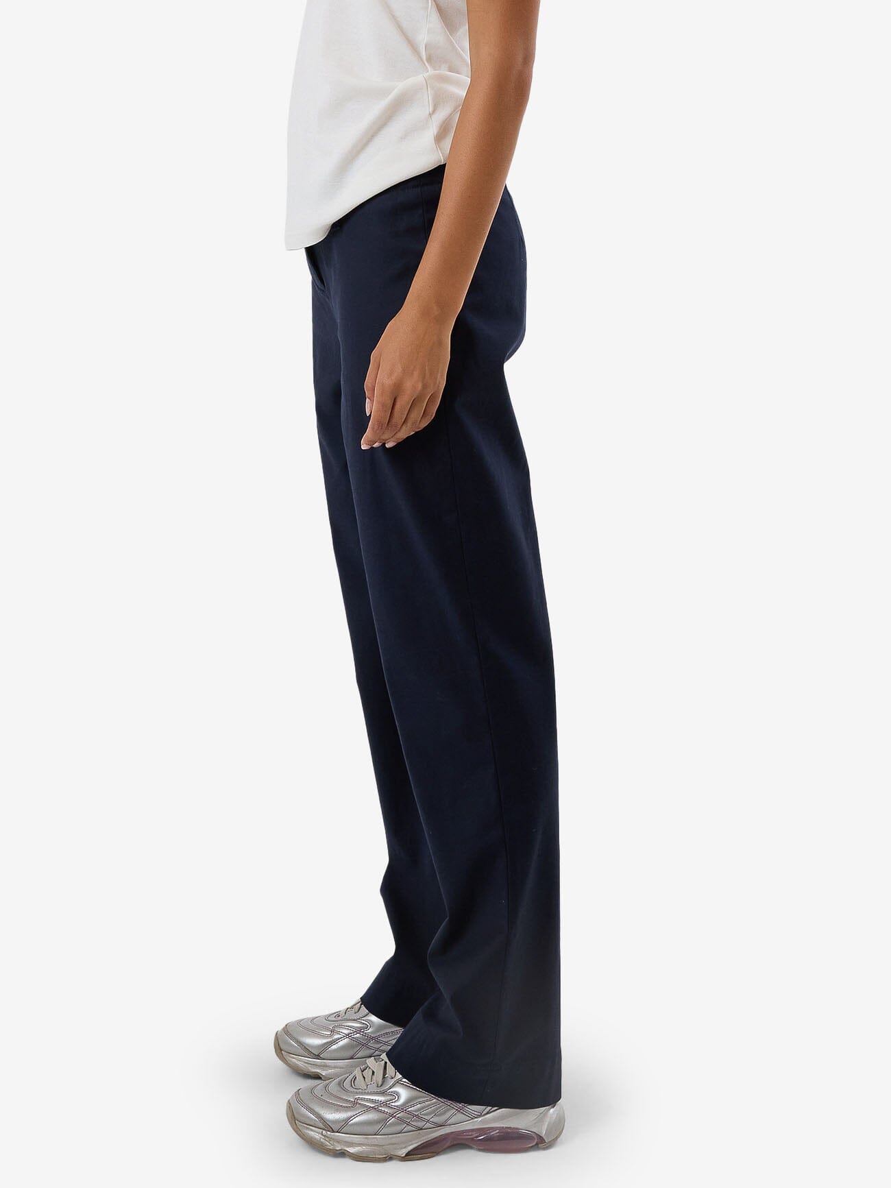 Brit Cotton Sateen Pant - Oxford Blue 4