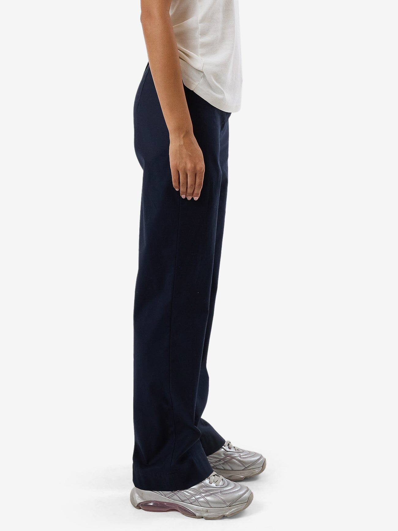 Brit Cotton Sateen Pant - Oxford Blue 4