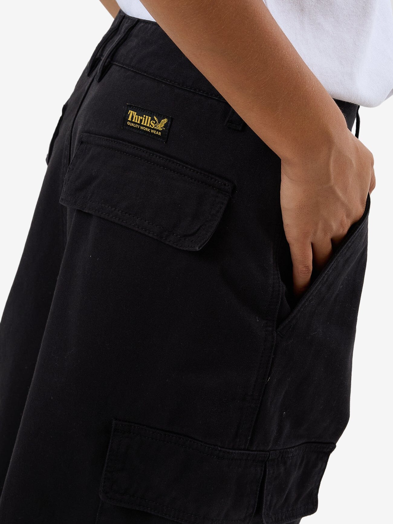 Union Slouch Pant - Black 4