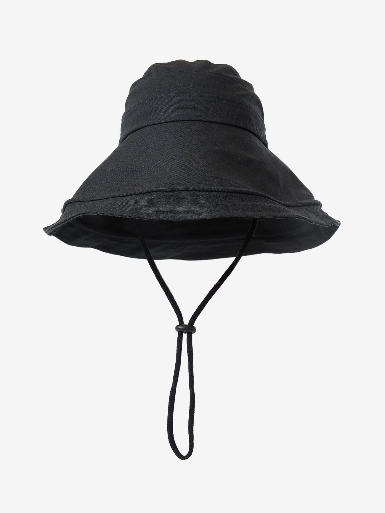 Sonny Drawstring Bucket Hat in Black | | Thrills Co.