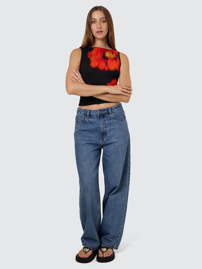 Lucky For You Tank - Black