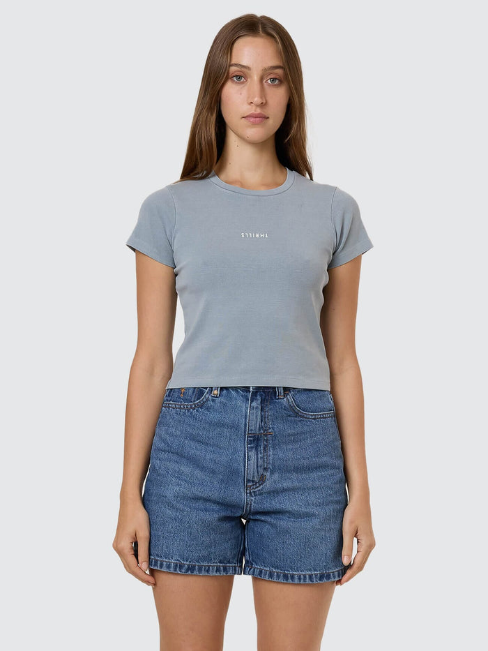 Minimal Thrills Mini Tee - Smog