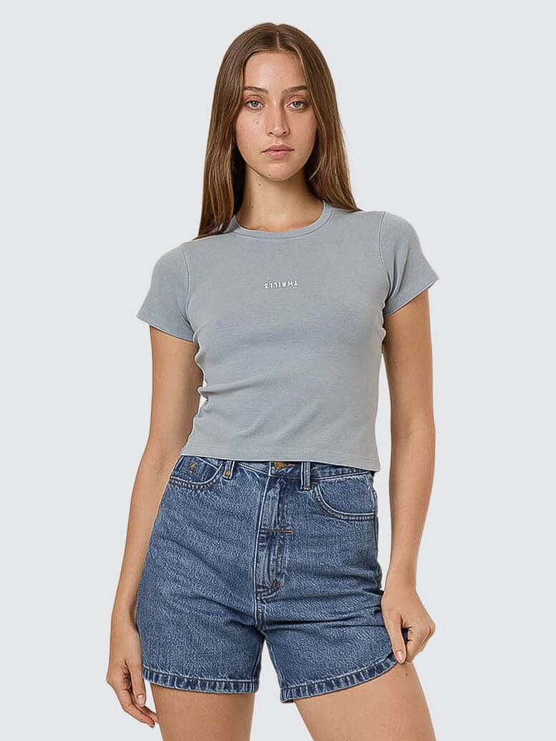 Minimal Thrills Mini Tee - Smog