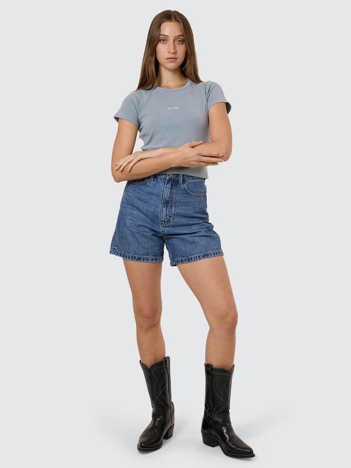 Minimal Thrills Mini Tee - Smog