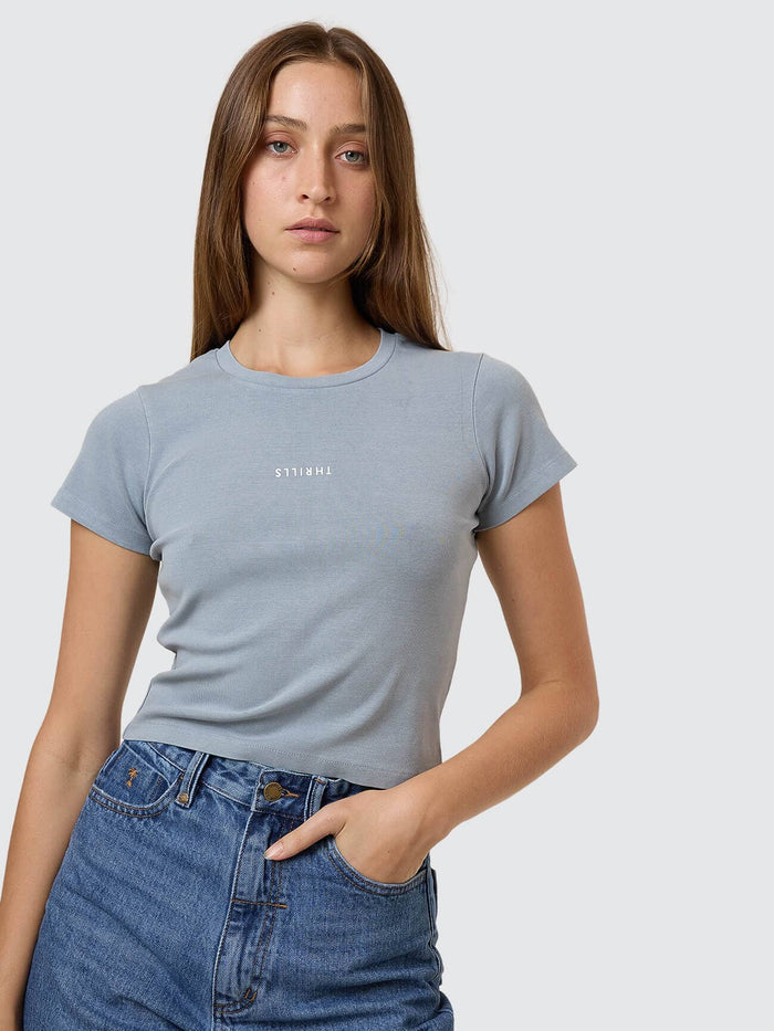Minimal Thrills Mini Tee - Smog