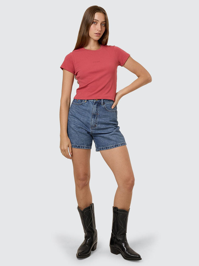 Minimal Thrills Mini Tee - Redwood 4