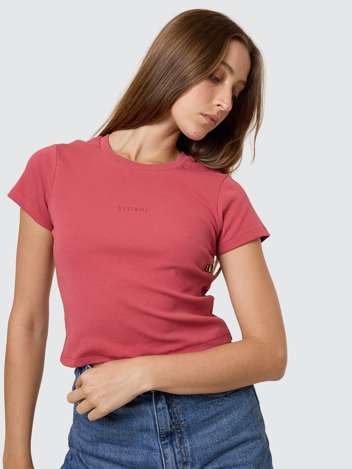 Minimal Thrills Mini Tee - Redwood 4