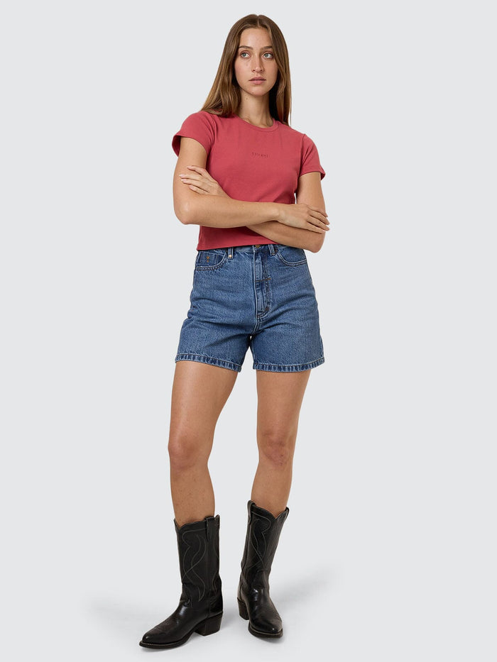 Minimal Thrills Mini Tee - Redwood 4