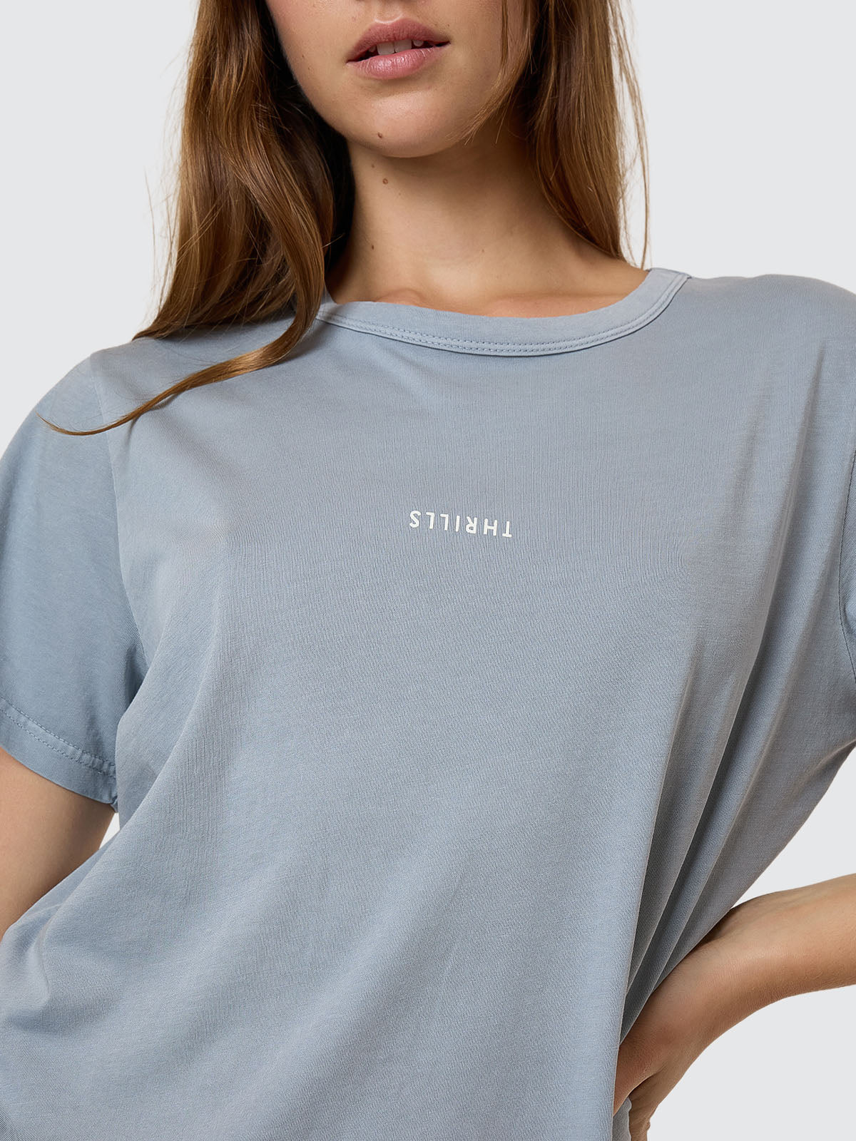 Minimal Thrills Relaxed Tee - Smog 4