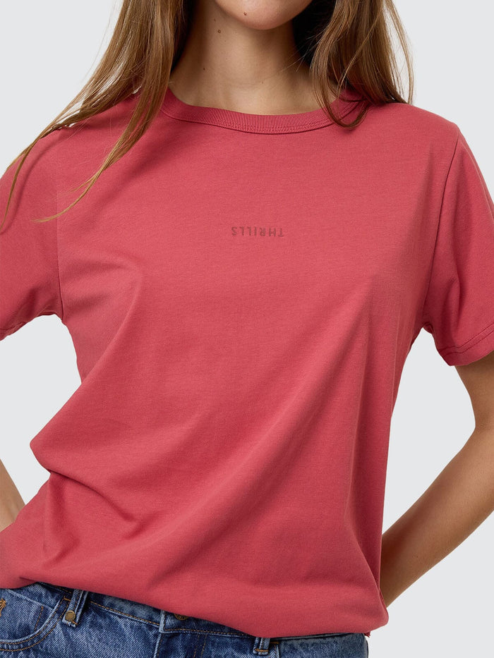 Minimal Thrills Relaxed Tee - Redwood 4