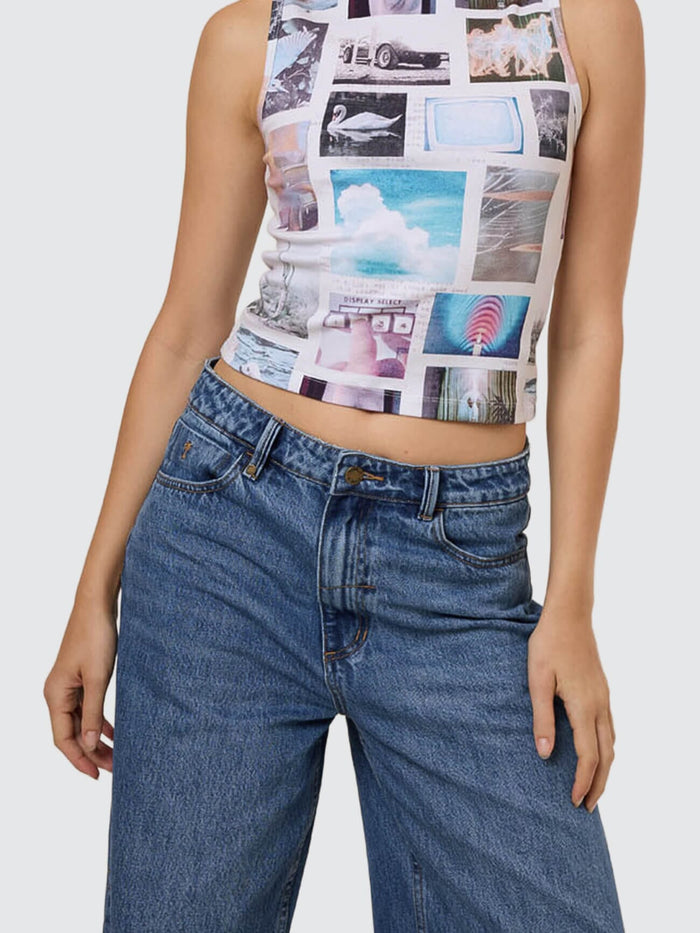 Natural Progression Tank - Cloud