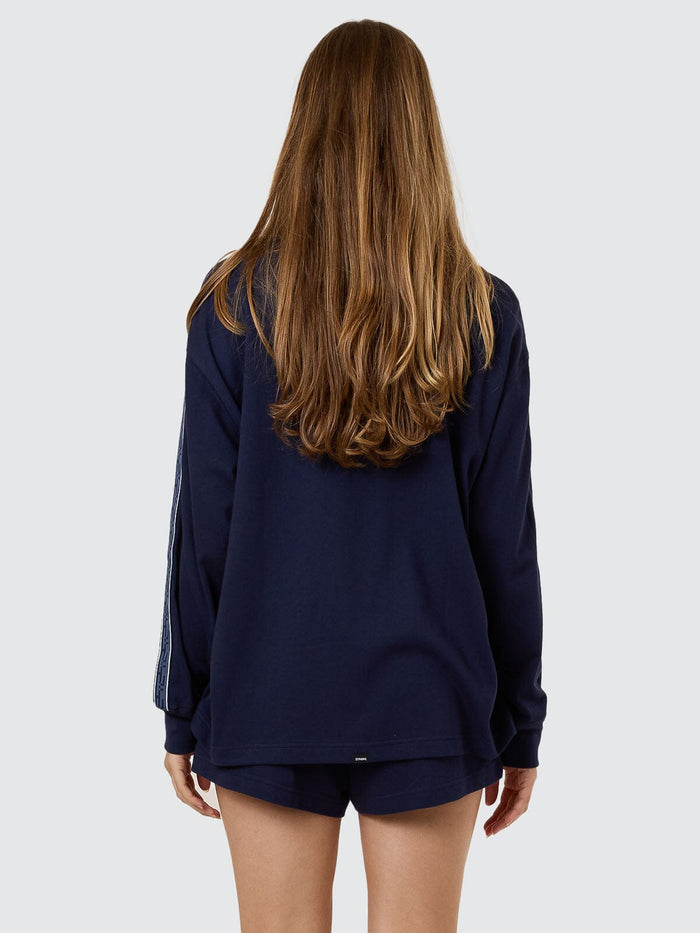 TC Insignia Oversized Long Sleeve Tee - Peacoat 4