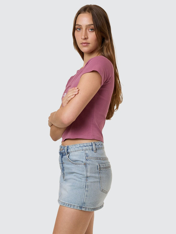 Dopamine Mini Tee - Delta Berry 4