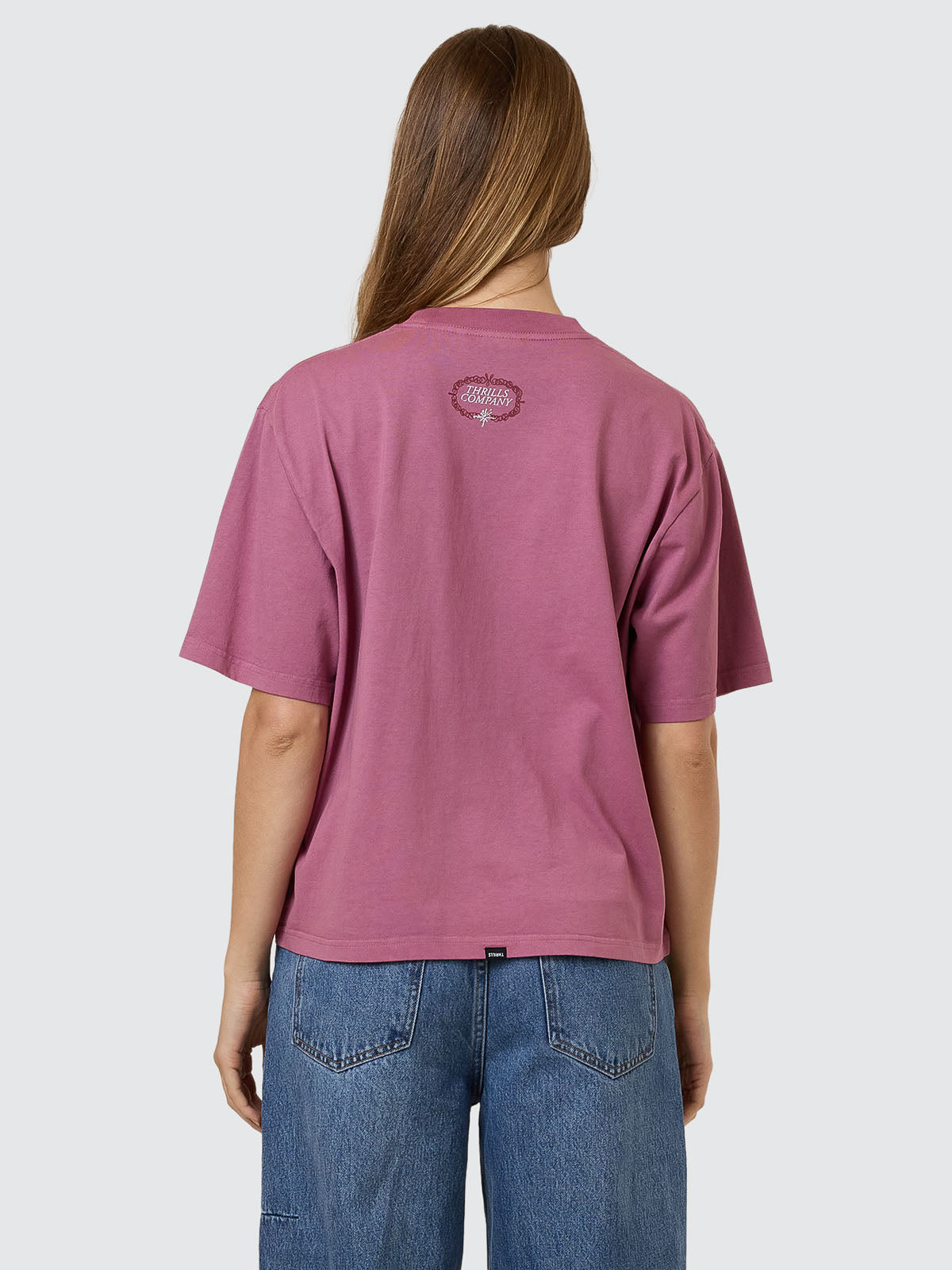 Dopamine Square Tee - Delta Berry 4