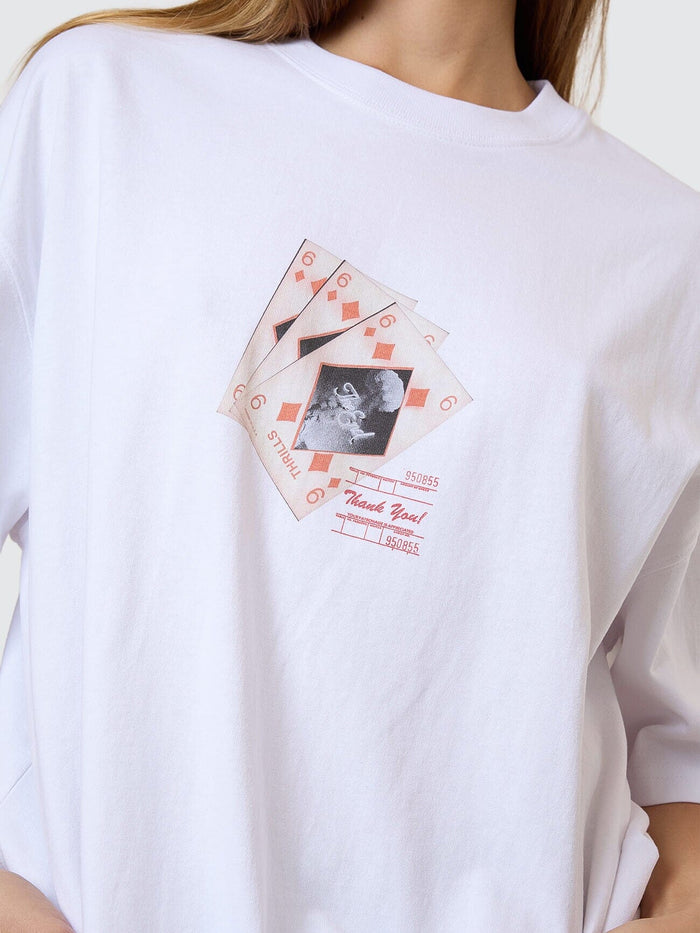 Appreciation Oversized Tee - White