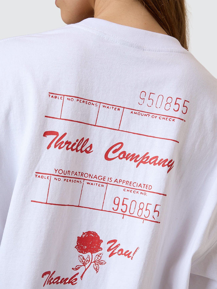 Appreciation Oversized Tee - White