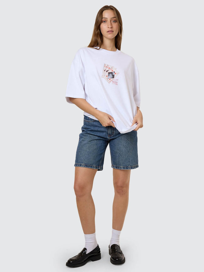 Appreciation Oversized Tee - White