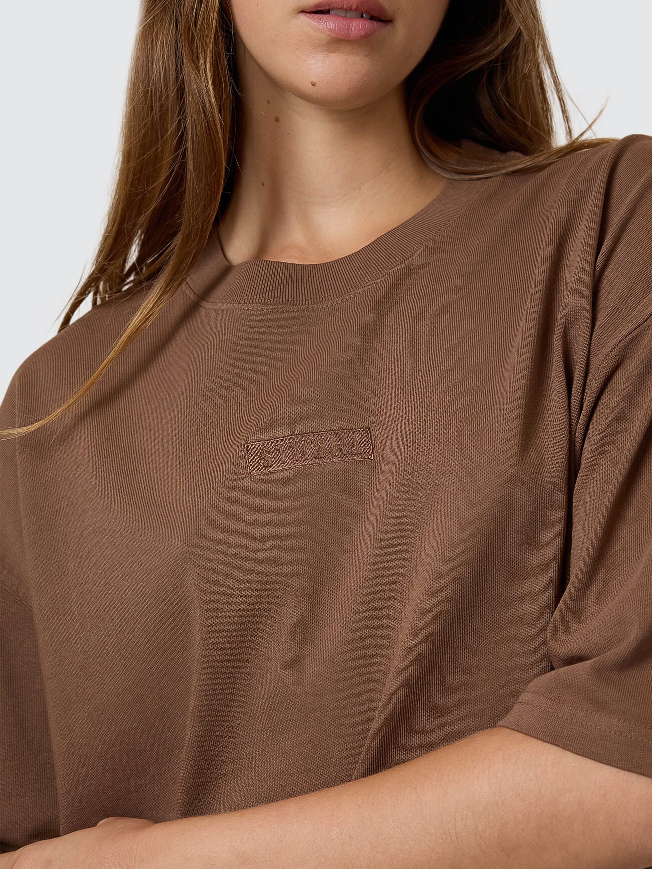 Superior Thrills Oversized Tee - Trader Brown