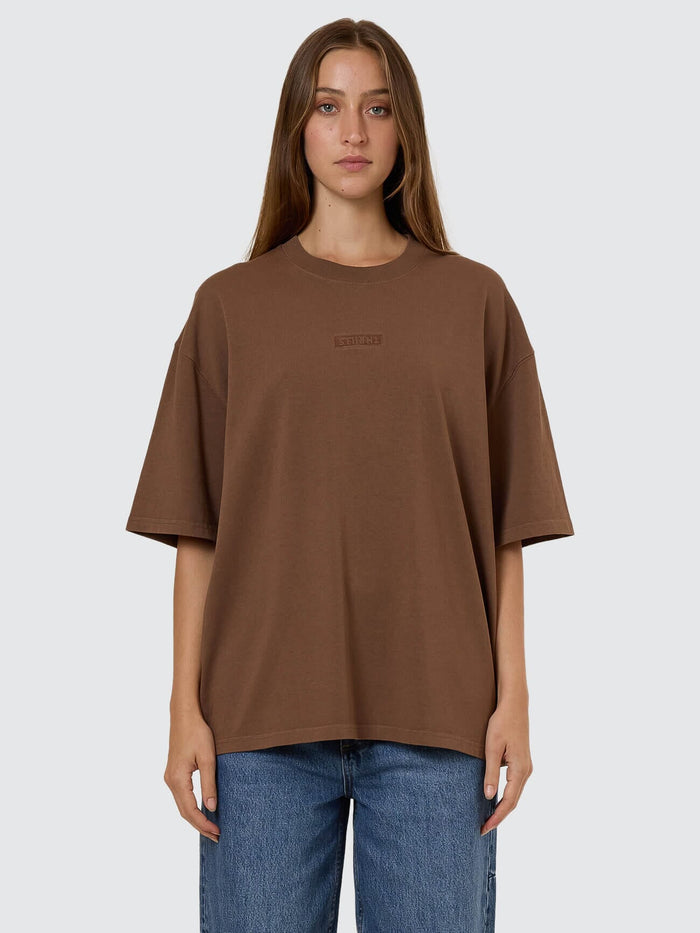 Superior Thrills Oversized Tee - Trader Brown
