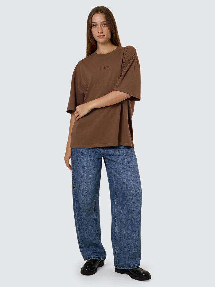 Superior Thrills Oversized Tee - Trader Brown