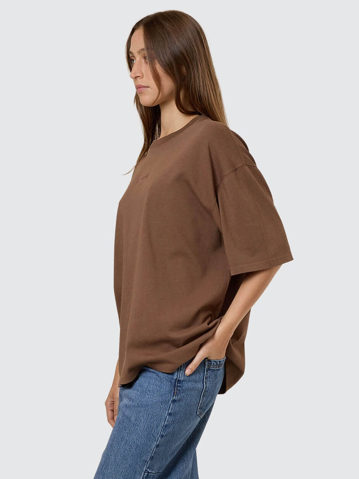 Superior Thrills Oversized Tee - Trader Brown