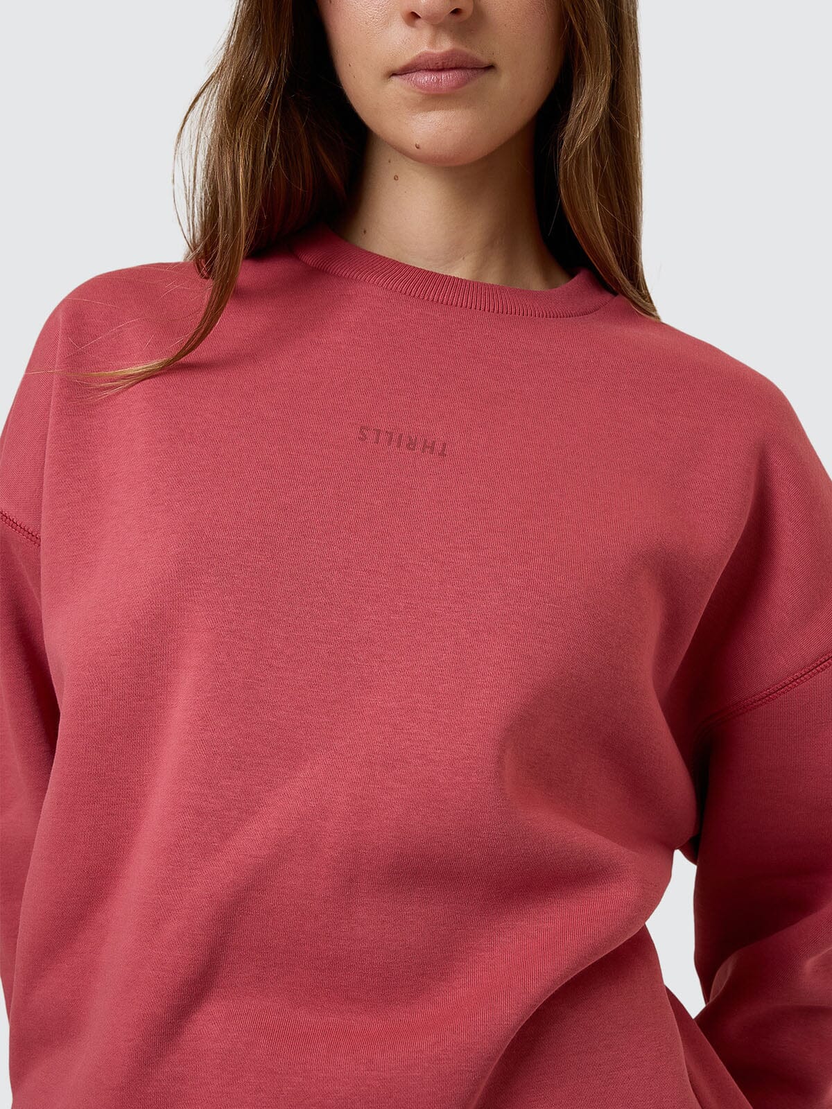 Minimal Thrills Slouch Crew - Redwood 4