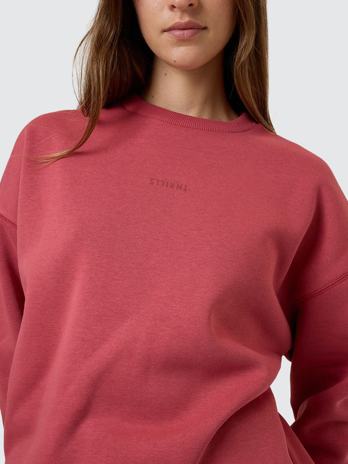 Minimal Thrills Slouch Crew - Redwood 4