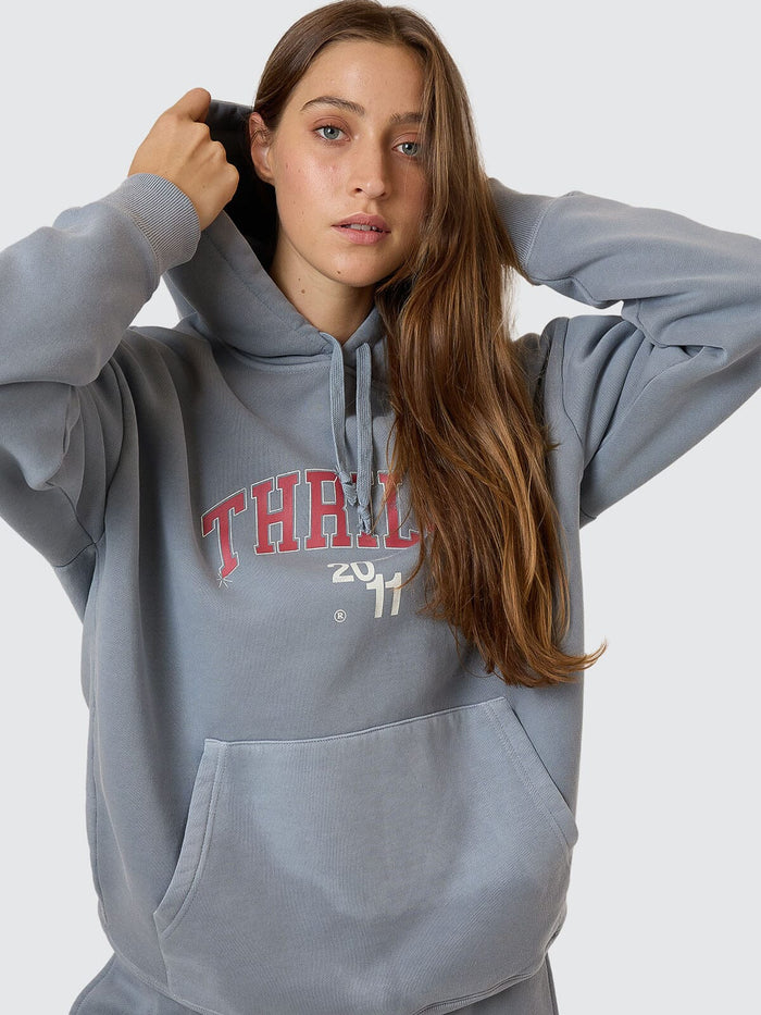 Stadium Fleece Hood - Smog 4