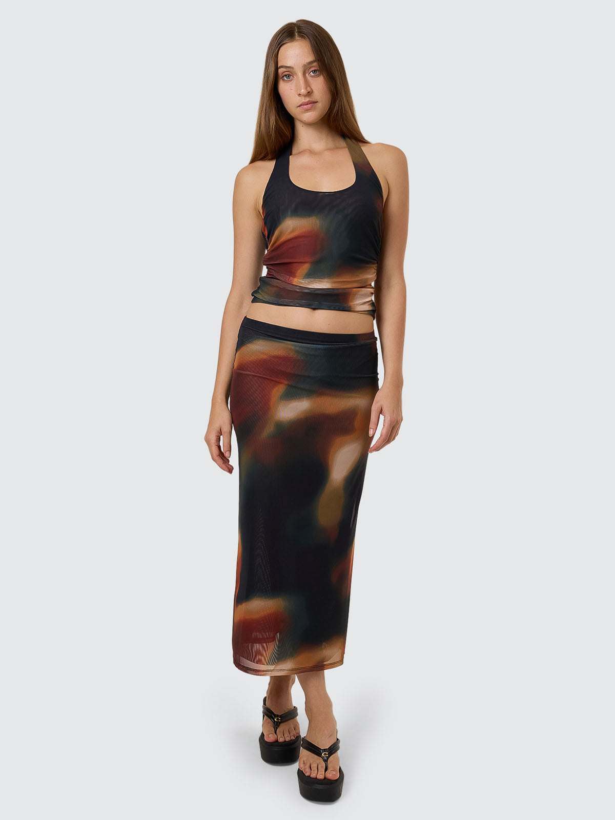 Metamorphic Daze Halter Top - Black 4