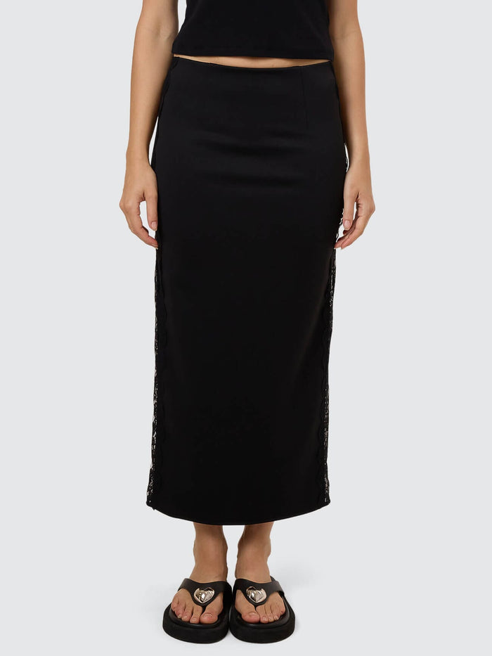 Most Wanted Midi Skirt - Black
