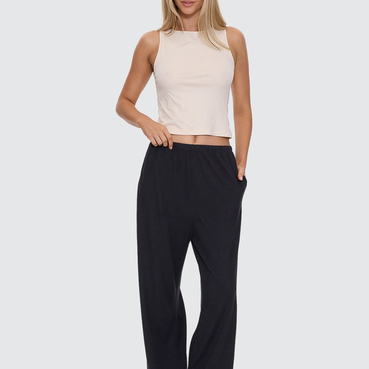 Hemp Relax Lightweight Pant Black Thrills