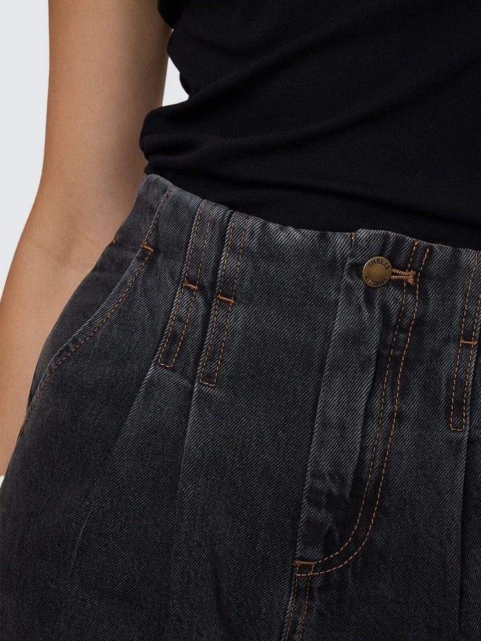 Night Shift Denim Pant - Ash Black 4