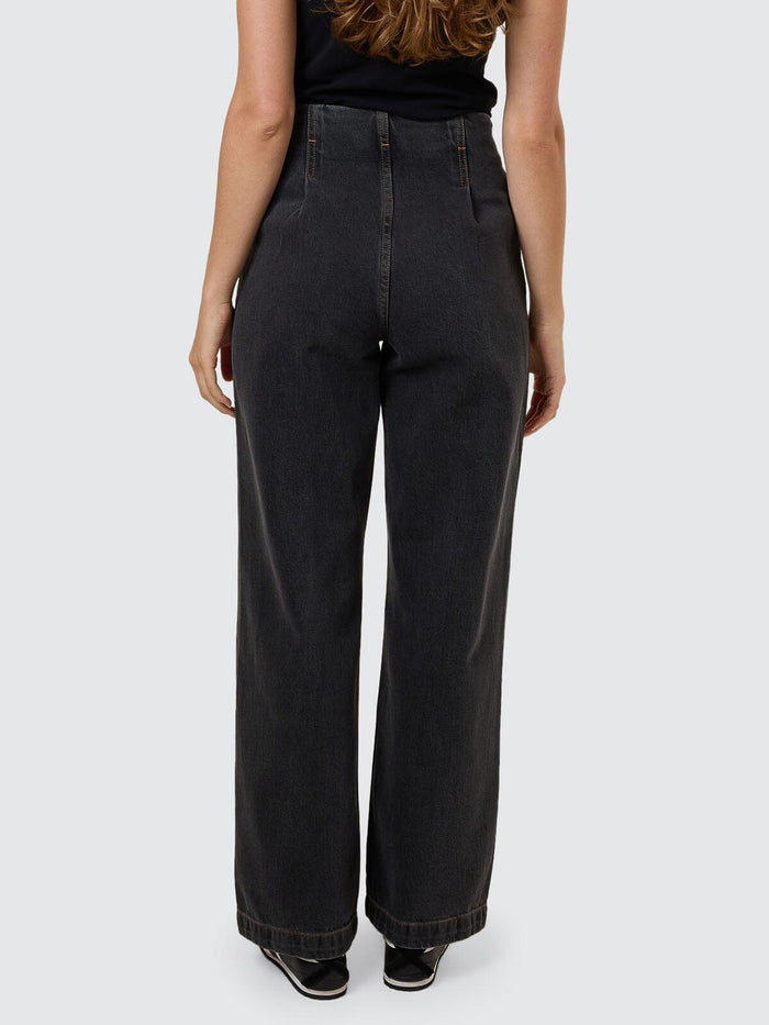 Night Shift Denim Pant - Ash Black 4