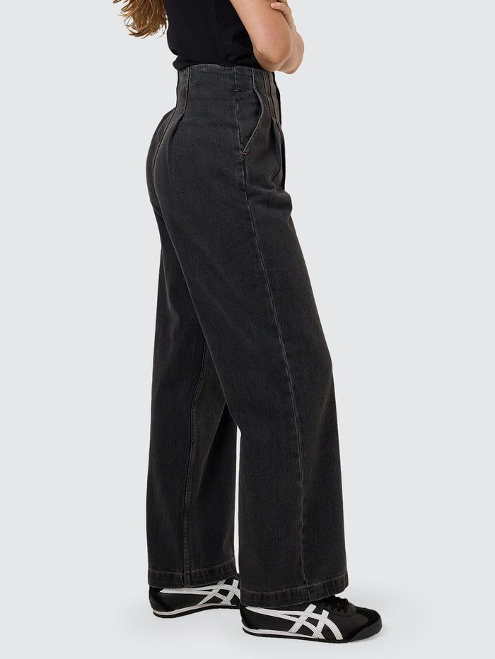 Night Shift Denim Pant - Ash Black 4