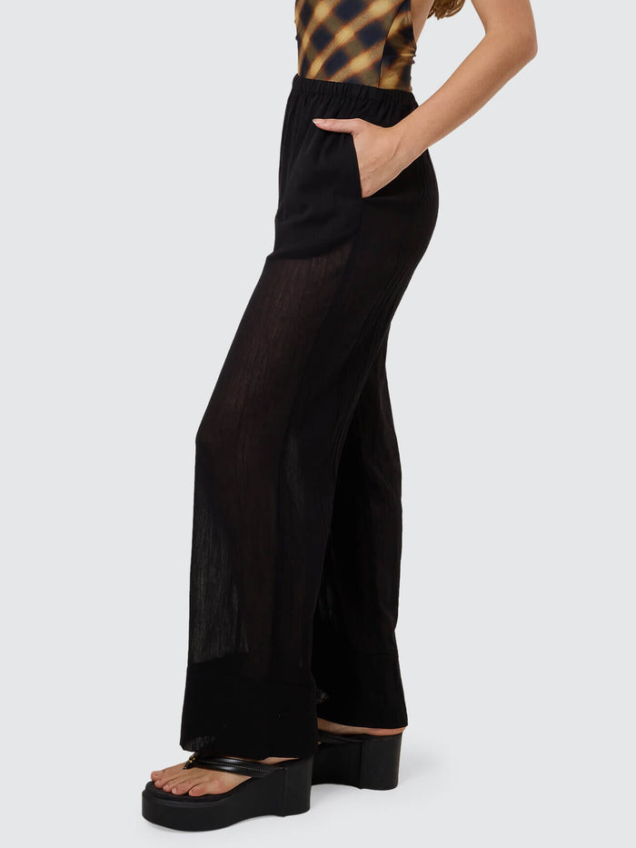 Dreamland Sheer Pant - Black