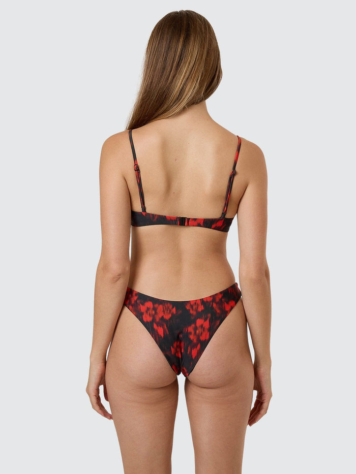 Lucky For You Underwire Bikini Top - Redwood