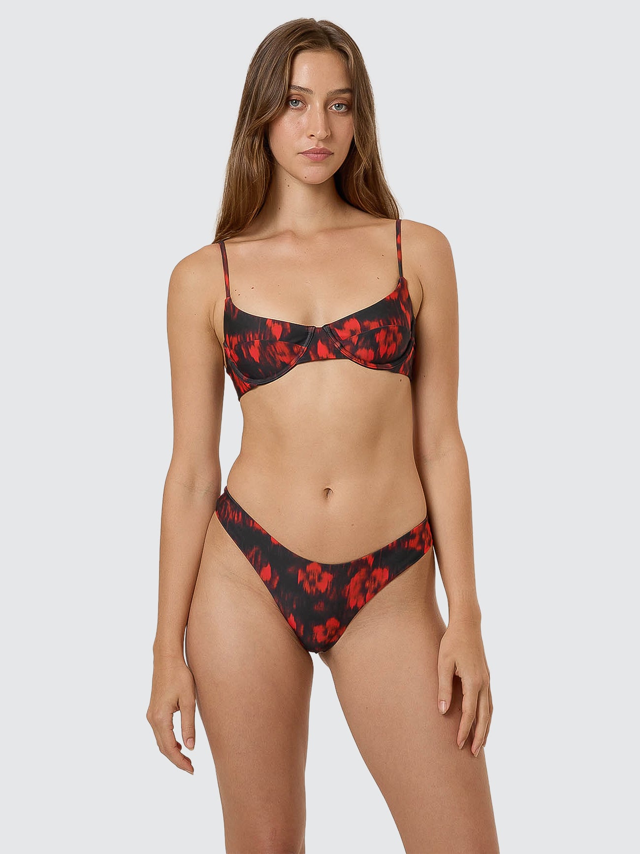 Lucky For You Classic Bikini Bottom - Redwood