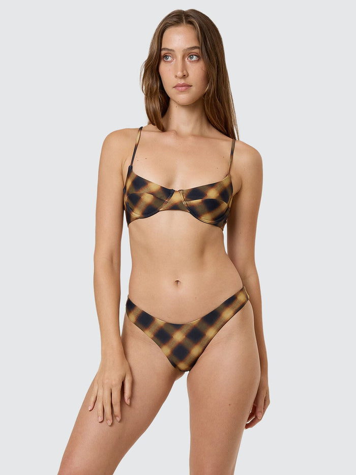 Lost Signal Underwire Bikini Top - Bronze 4