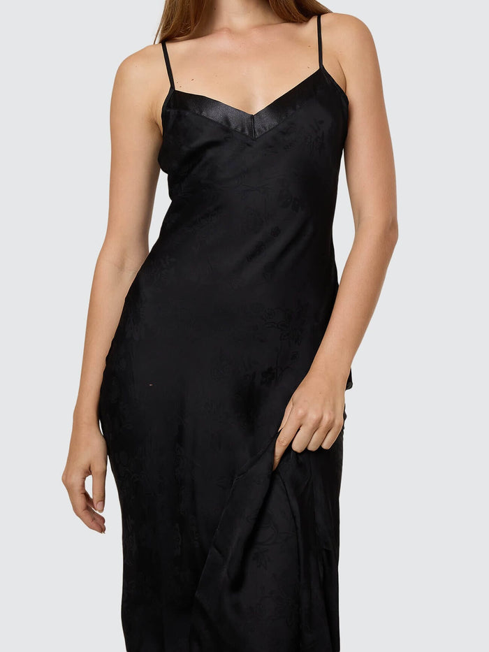 Lost In The Light Maxi Dress - Black